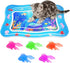 Aoioploa Cat Water Mat - Interactive Cat Toys Upgraded Thickened 0.7mm PVC Cooling