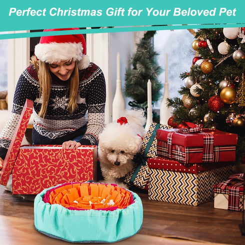 Vivifying Snuffle Mat for Dogs, Interactive Sniff Mat for Slow Eating and Mental Stimulation