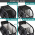 PetAmi Small Dog Purse Carrier, Soft-Sided Bag with Pockets, Airline Approved, Max 18 lbs, Polka Dot Black