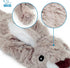 Best Pet Supplies 2-in-1 Stuffless Squeaky Dog Toys, Soft Durable Fabric for Small, Medium, Large Pets, Holds Plastic