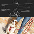 EzyDog Zero Shock Lite Bungee Dog Leash for Small Dogs, Perfect for Dogs 26 lbs or Less, 72, Denim