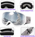 Supertrip Anti-Fog Snow Ski Goggles, 100% UV Protection for Snowboarding