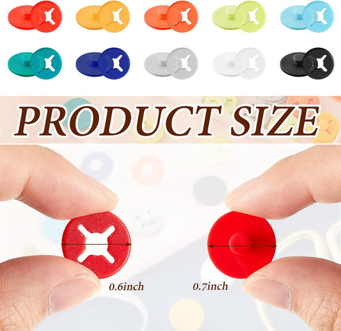 Juexica Running Bib Clips Race Number Buckle Fixing System Triathlon Race Bib Holder Marathon Fastener Holder for Field