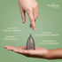 12-Hr Menstrual Cup for Women, Soft, Comfortable, Flexible & Reusable Period Cups, Medical Grade Silicone, Leakproof