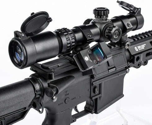 RMR Red Dot Sight Universal 45-Degree Lightweight Optic Mount, Aluminum Reflex Sight Offset Mount