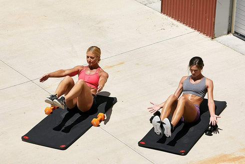 SPRI Hanging Exercise Mat, Commercial Grade Fitness & Yoga Mat for Group Classes with Reinforced Holes