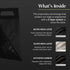 Salt Glove Bag Smell-Proof Durable Odor Containing Bag for Gloves - Extra Large - Water-Resistant and Easy to Clean
