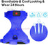 Flashseen LED Dog Harness - Lighted USB Rechargeable Pet Harness for Small, Medium, Large Dogs (Blue, L)