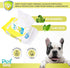 Pet Faves Dog Wipes for Cleaning and Deodorizing | Hypoallergenic Grooming Wipes for Dogs and Puppies (100 Count)