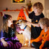 30 Pieces Halloween Fall Dog Bow Ties, Slide Collar Attachments with Elastic Bands for Pet Grooming Accessories