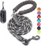 BAAPET Dog Leash with Comfortable Padded Handle, 2/4/5/6 FT for Small Medium and Large Dogs (6FT-1/2'', Black)