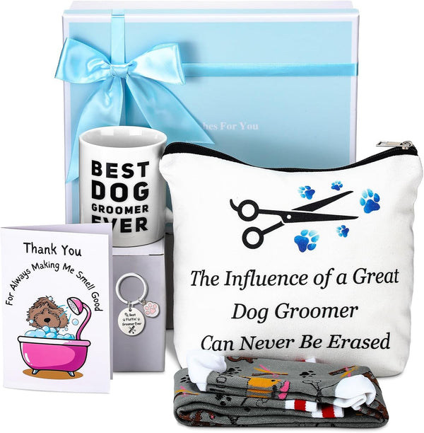 Chicingyou 1 Set Dog Groomer Gift Box Set Pet Groomer Appreciation Gift