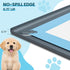 25"x36" (25"x36) Pee Pad Holder for Dogs with Magnetic Tabs, Puppy Pad Holder, No Spill Raised Lip High Edge