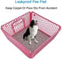 peepeego 2Pack 36x36 Dog Pads Washable and Free Dog Comb, Reusable Puppy Pads with Fast Absorbent, Waterproof, Non Slip