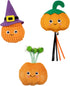 Fringe Studio Pet Toy, Witch of The Patch 3 PCS Cat Toy