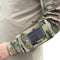 Tactical Arm Sleeve Map Pouch Case - Documents Holder Wrist Case with Military Arm Pouch and USA Flag Patch