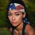Suddora Country Flag Tie Headband, Breathable Sweatband for National Sports Events, Non-slip Fabric for Soccer, Workout