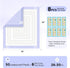 3D-Barrier 12 26"x30" 50 Counts 8 ZOMISIA Puppy Pee Pads for Dogs, Cups Absorb & Rise Puffy Gel-Wall Leak-Proof, + Pet