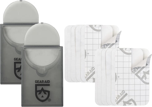 GEAR AID Tenacious Tape Mini Patches - Peel-and-Stick Adhesive for Repairing Winter Gear, Tents, and Sleeping Bags