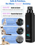 2 Trimmers 2 Dog Nail Grinder - Speed Super Quiet and Low Vibration Electric Pet Nail Grinder - Rechargeable Dog Nail