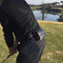 ZYAMY Pocket Golf Towel with Clip, Black Sweat-Absorbent Cleaning Tool, Golf Accessories, Golf Ball Cleaning Towel