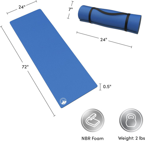 Lightweight Sleeping Bag and Pad Set - Waterproof Camping Mat and 2-Season Otter Tail Sleep Bag by Wakeman Outdoors