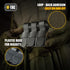 M-Tac Loop Tactical Morale Patches Board, Molle Attachment 4.5 x 3.5 (Olive)