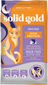 Solid Gold High Protein Dry Cat Food - Indigo Moon with Digestive Probiotics, Grain & Gluten Free, 3 lb