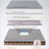 Magic Dog Orthopedic Bed for Extra Large Dogs, Super Soft 2-layer High Density Foam, Non Slip Bottom Mattress with