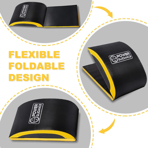 POWER GUIDANCE Ab Exercise Mat - Sit Up Pad for Full Range of Motion Ab Workouts