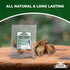 W WAHOO LOCKER 1.5in, 4 Count Wahoo Locker Smoked Beef Bones for Dogs