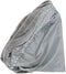 Furhaven Replacement Donut Dog Bed Cover Plush & Diamond Print Calming Cuddler, Machine Washable - Gray, Large