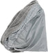 Furhaven Replacement Donut Dog Bed Cover Plush & Diamond Print Calming Cuddler, Machine Washable - Gray, Large