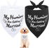 Wedding Dog Bandanas, My Humans are Getting Married, Dog Engagement Wedding Party Photo Prop Bandana, Small