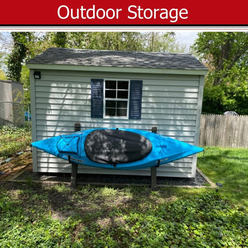 Kayak Storage Hooks, Heavy Duty Wall Mount Garage Hangers for Canoes or Paddleboards