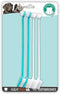 H&H Pets Dual Headed Dog Toothbrushes for Small & Large Dogs, Pack of 4 or 8 Counts