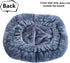 Cat Tree Tower Replacement Parts, Round Top Cushion Cover Bed for Cat Perch with Elastic Band (15.7", Grey)