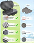 Yalfero Travel Seat Cushion For Airplane, Cooling Memory Foam Seat Cushion For Long Flights, Stadium Portable Seat