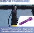 uxcell Pink Universal M6x35 Bike Stem Bolt, Bicycle Headset Stem Bolt Accessory