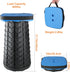 Boreeman 400lbs, Upgraded Collapsible Stool, Square Portable Stool, Lightweight Yet More Sturdy with Load Capacity