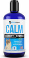 Cat Anxiety Relief - 90 Day Supply, Faster Absorption Than Calming Treats, Liquid Cat Treats for Sleep Aid, 8
