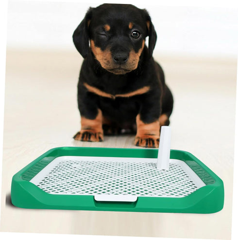 PENIKOKO Dog Toilet Indoor Potty Tray Multi-Functional Dog Pee Potty for Small Easy to Clean Design Reduces Floor
