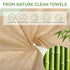 100 LEKOCH Pcs Compressed Towel Tablets - Biodegradable Disposable Bamboo Towels for Camping, Travel, Gym |