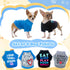 4 Pieces Dog Clothes for Small Dogs Boy Chihuahua Clothes Yorkie Teacup Clothes Spring Summer Pet Shirt Cute Puppy Clothes Outfits Dog T-Shirt (4 Pack, X-Small)