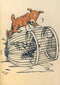 Posterazzi The Merry Puppy Book 1913 Bird-cage Poster Print by Cecil Aldin, 18 x 24