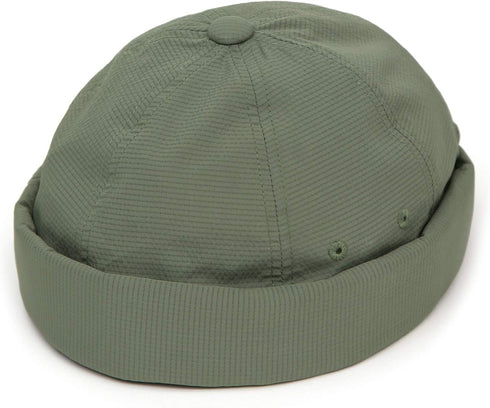 UNDERCONTROL Brimless Trawler Quick Dry Leon Cap, Unisex Breathable Outdoor Sailor Hat No Visor