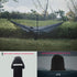 Mosquito Net for Camping Hammock, Compact Lightweight Netting, 12' Long with Dual Side Zippers