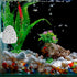 Tucnoeu Shrimp Dome Hide, Shrimp Tank Accessories, Shrimps Hides for Aquarium, Gray ABS Shrimps Cave with Suction Cup
