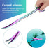 Quarium Aquascape Tools Kit - 4 in 1 Anti-Rust Aquatic Plant Tool Set, Stainless Steel for Aquarium Tank Cleaning