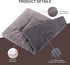 Reversible Dog Bed Mat with Plush and Corn Velvet, Soft Warm Pet Cushion, Washable Sleeping Mattress Bed for Small